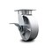Service Caster 6 Inch Kingpinless Semi Steel Wheel Swivel Caster with Brake SCC-KP30S620-SSR-SLB - alternate 1